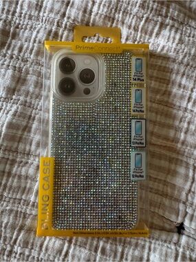 Bling Crystal Phone Case - Iridescent Silver for iPhone